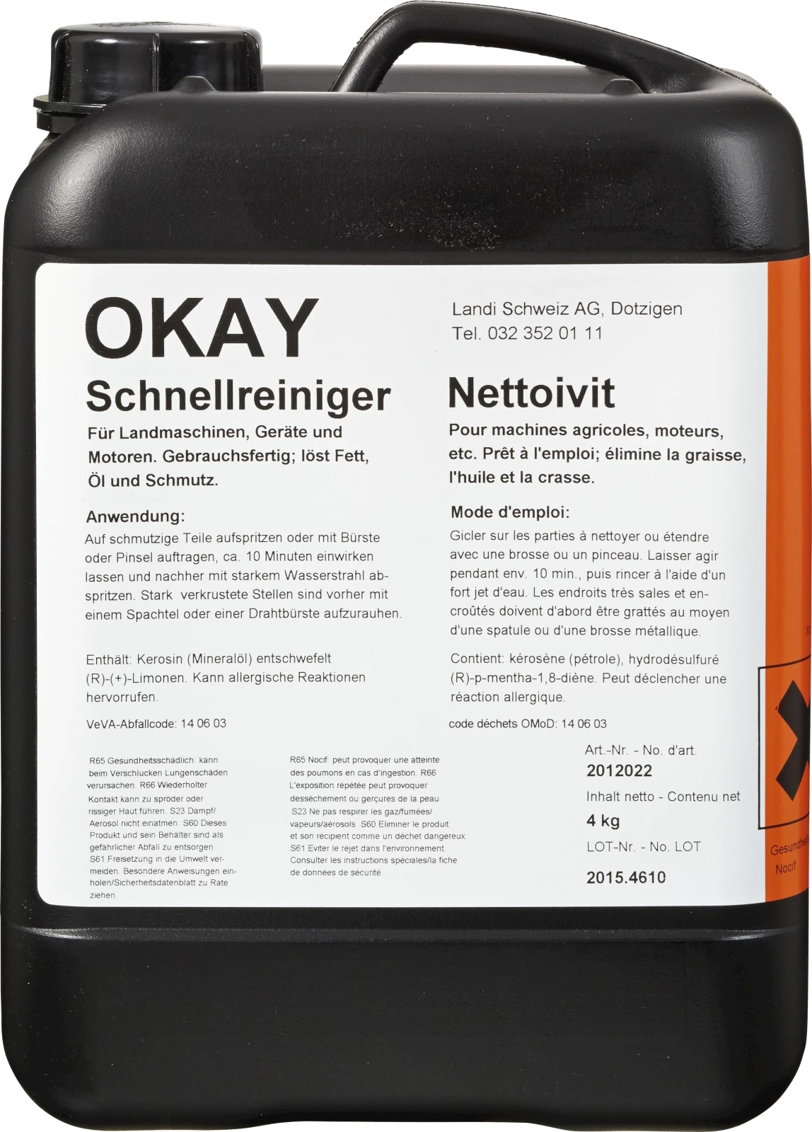 Schnellreiniger Okay 4 kg