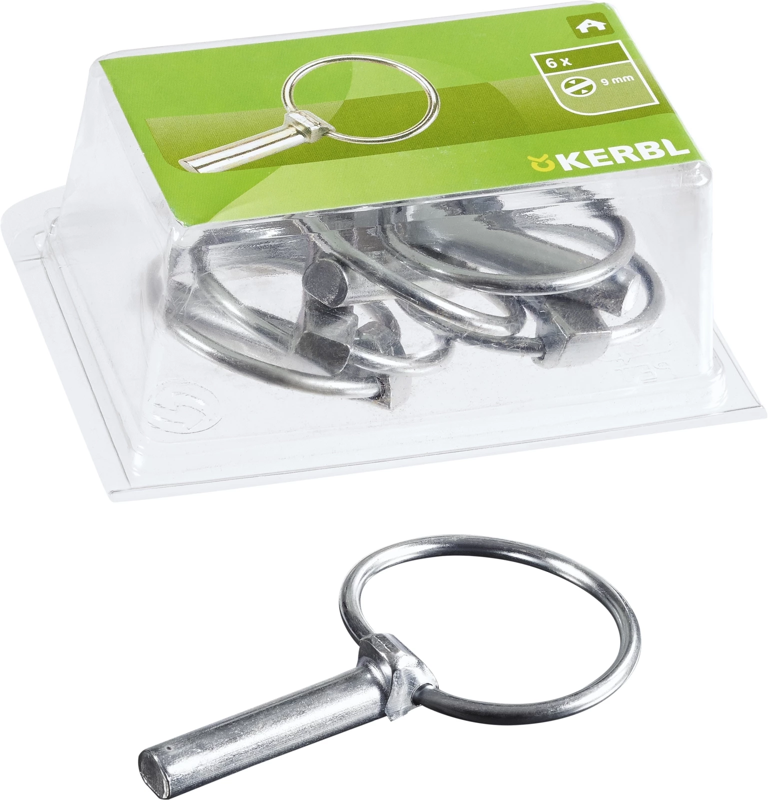 Klappsplinten 6 × 9 mm