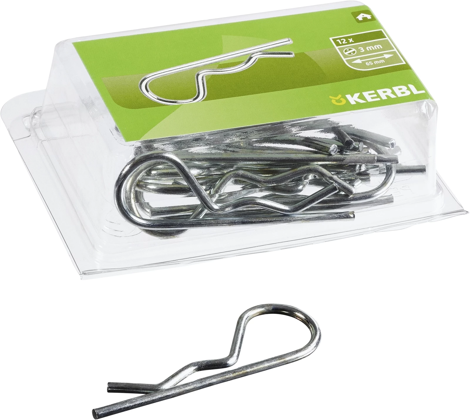 Federvorstecker 12 × 3 mm