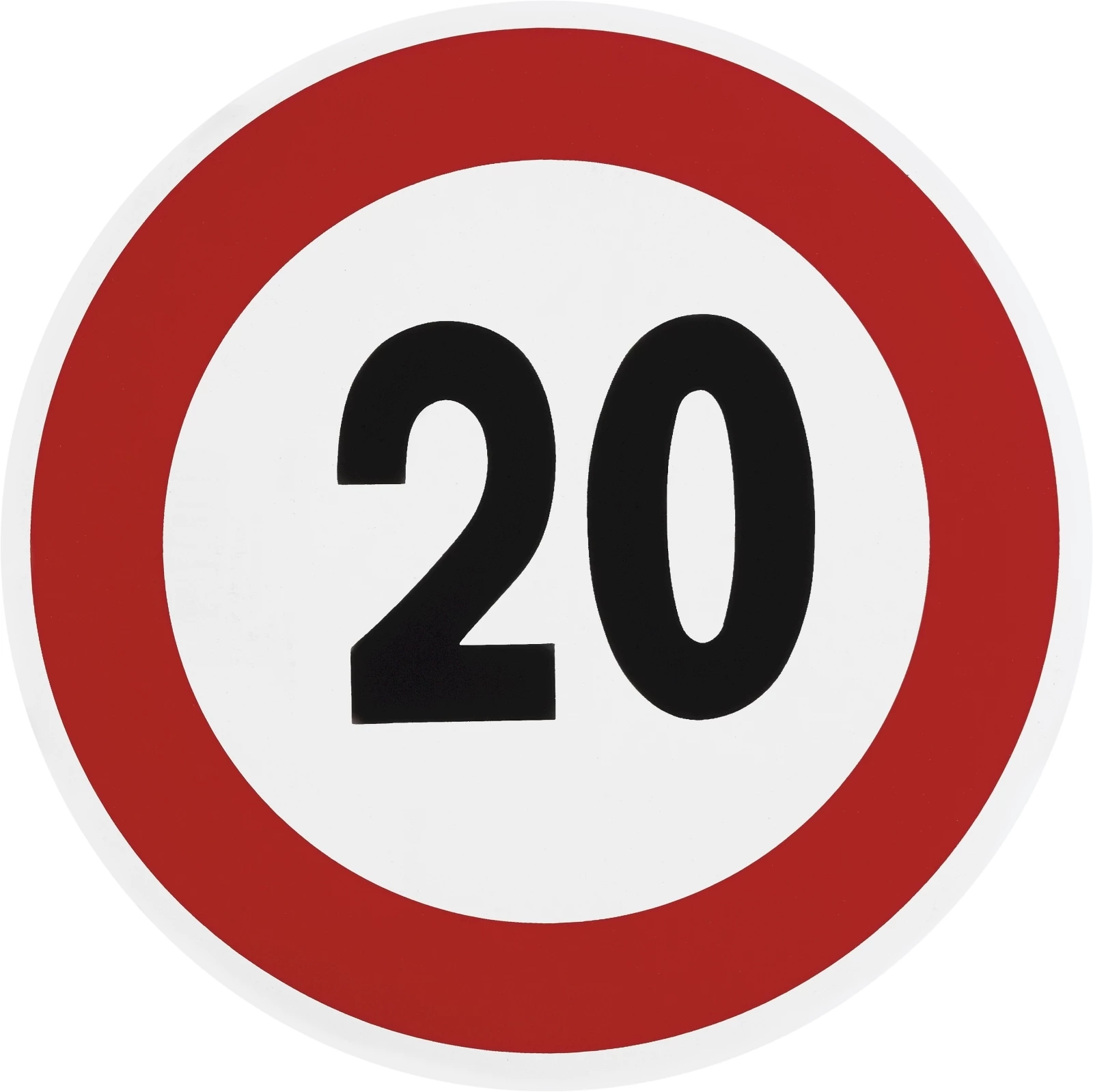 Geschwindigkeitskleber 20 km/h