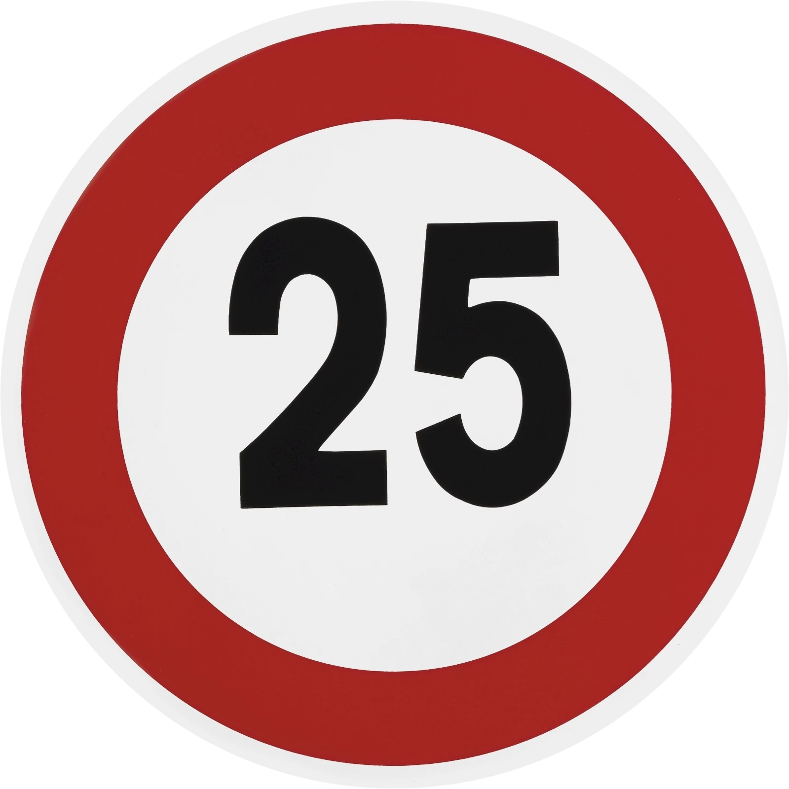 Geschwindigkeitskleber 25 km/h
