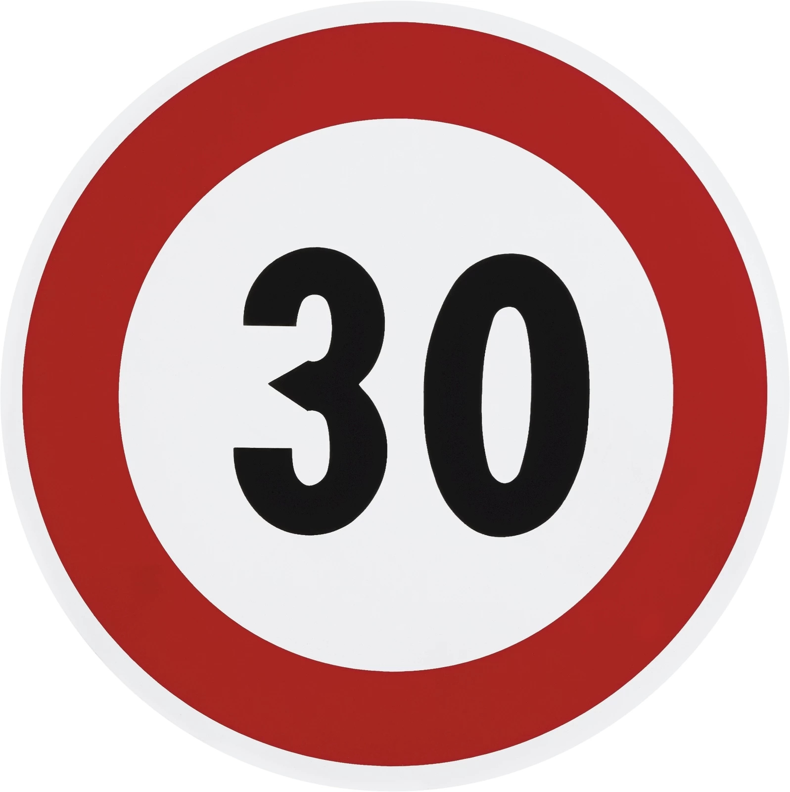 Geschwindigkeitskleber 30 km/h
