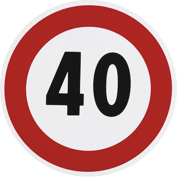 Geschwindigkeitskleber 40 km/h kaufen - Traktor Zubehör - LANDI