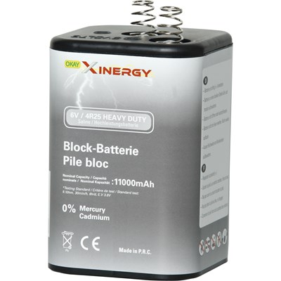 Blockbatterie 6V 11000 mAH