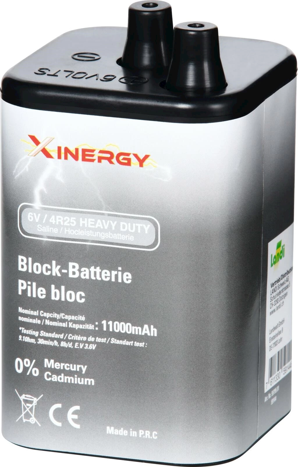 Blockbatterie 6V 11000 mAH