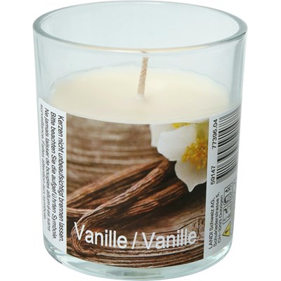 Duftkerze Glas Vanille