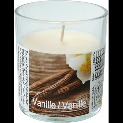 Duftkerze Glas Vanille