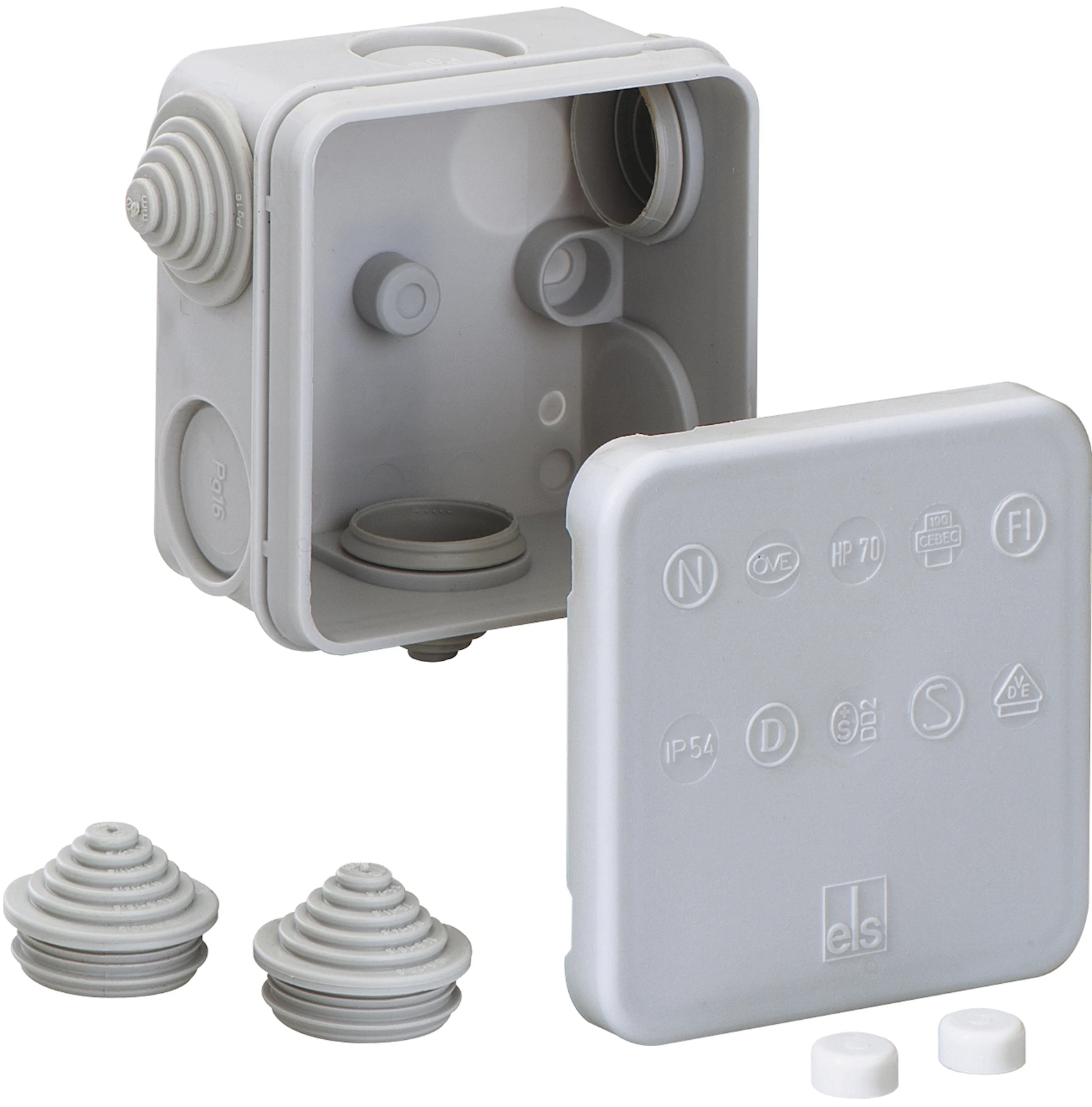 Abzweigdose AP IP54 75×75×42mm