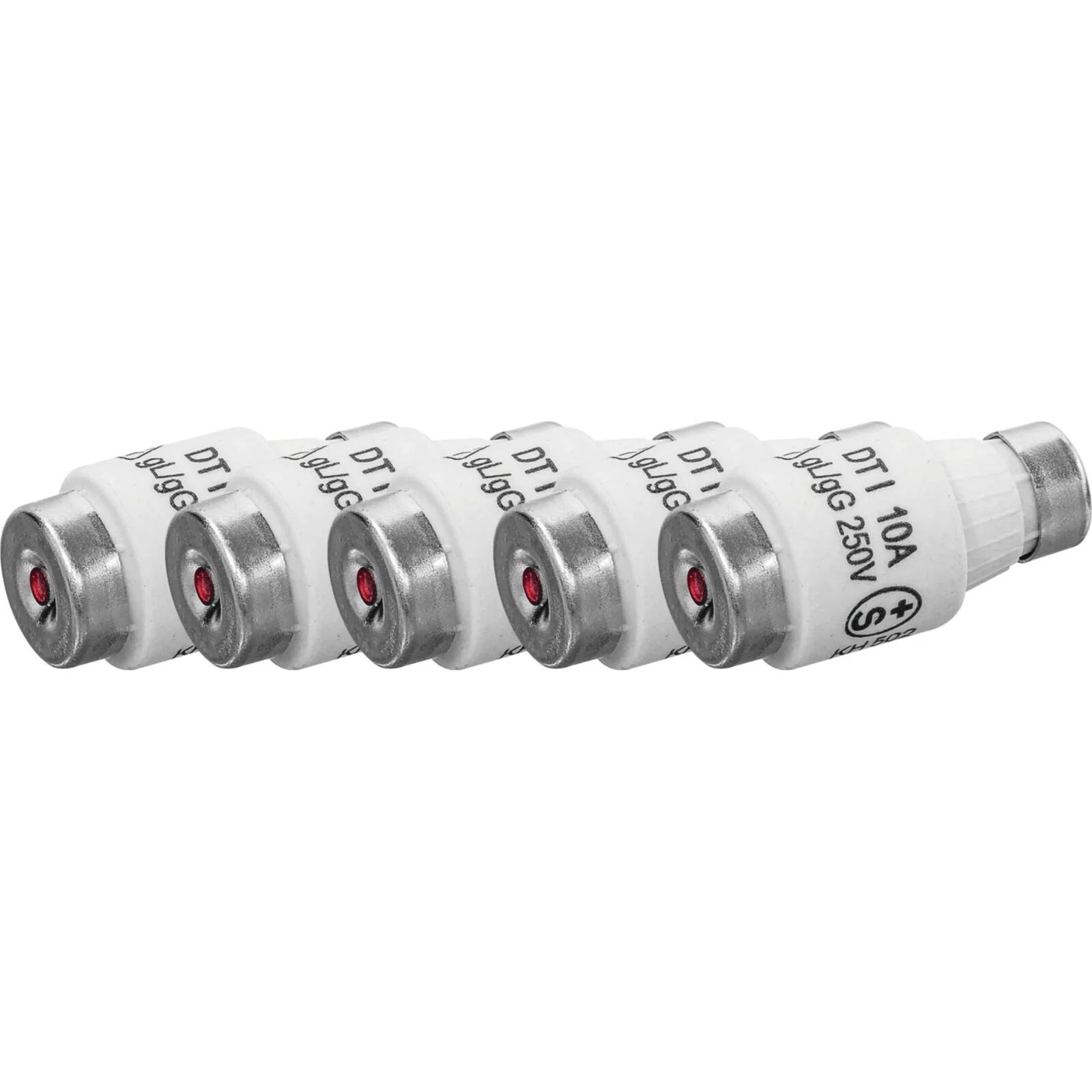 Schmelzsicherung, träge (T), aus Glas, 10 A / 250 V AC, 5 x 20 mm, 10 Schmelzsicherung, träge (T), aus Glas, 10 A / 250 V AC, 5 x 20 mm, 10