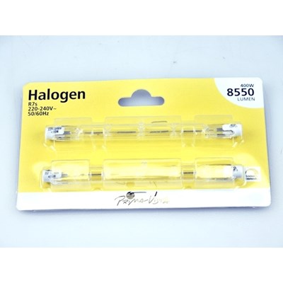 Halogenröhre R7S 400 W