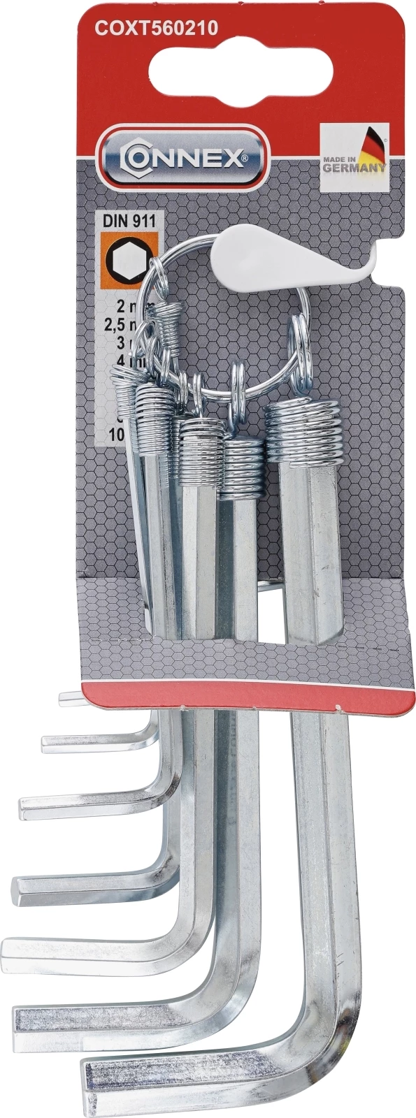 Stiftschlüsselsatz 2-10 mm