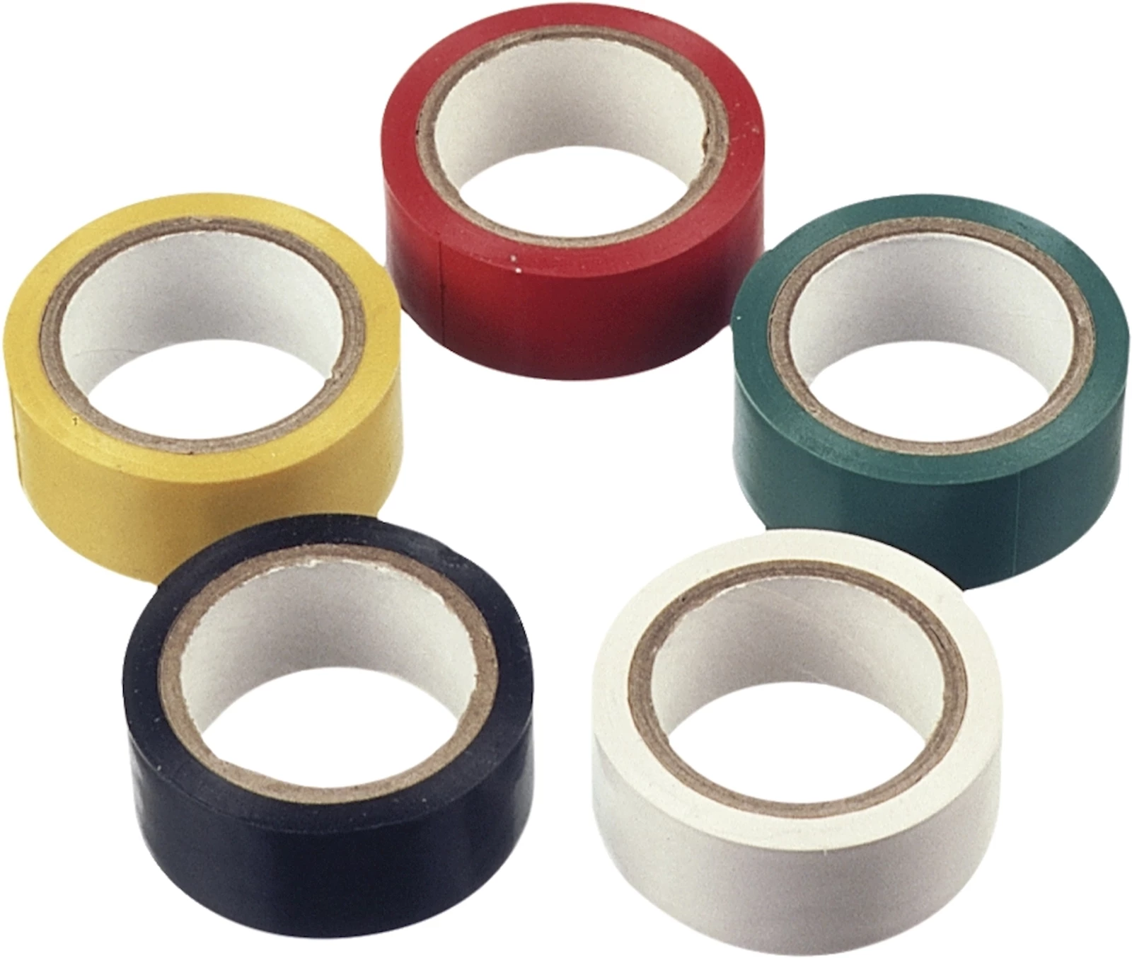 Klebeband PVC 5 Stück 19 mm x 3.5m