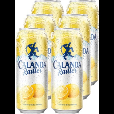 Radler Calanda Lemon 6 × 50 cl