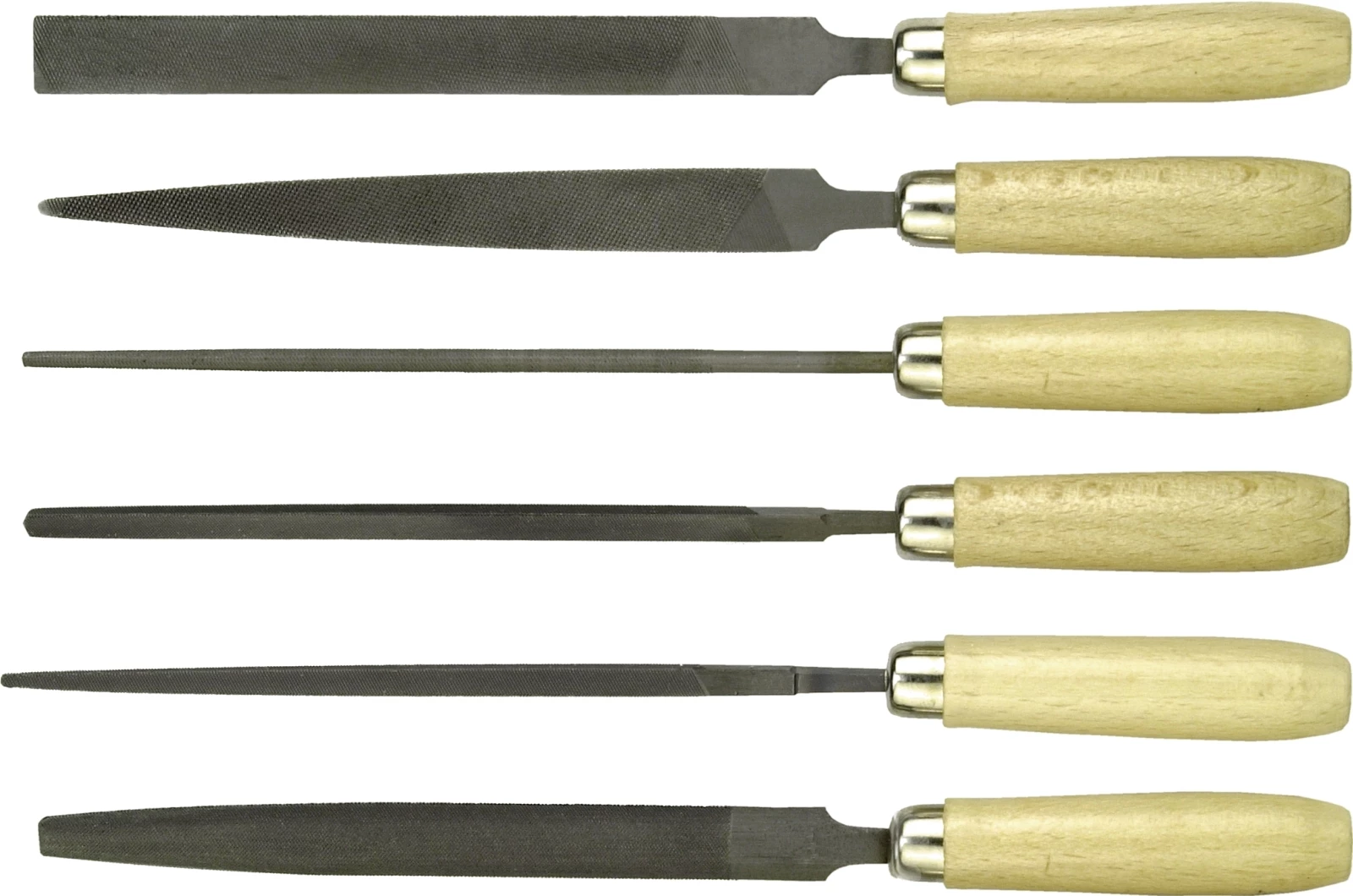 Schlüsselfeilensatz 6-teilig