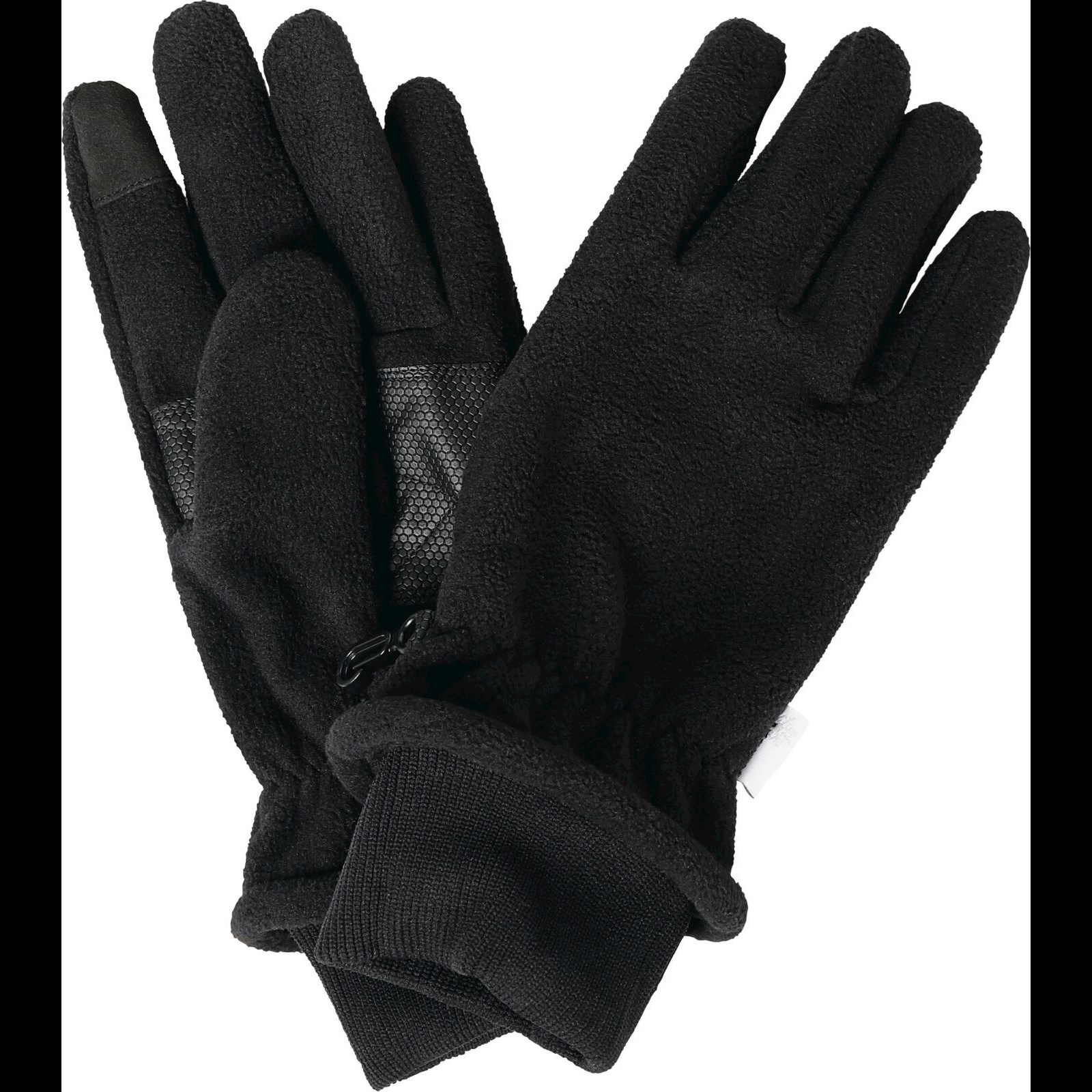 Spring Swiss Design: Paire de gants pour le four longs rouge intérieur noir