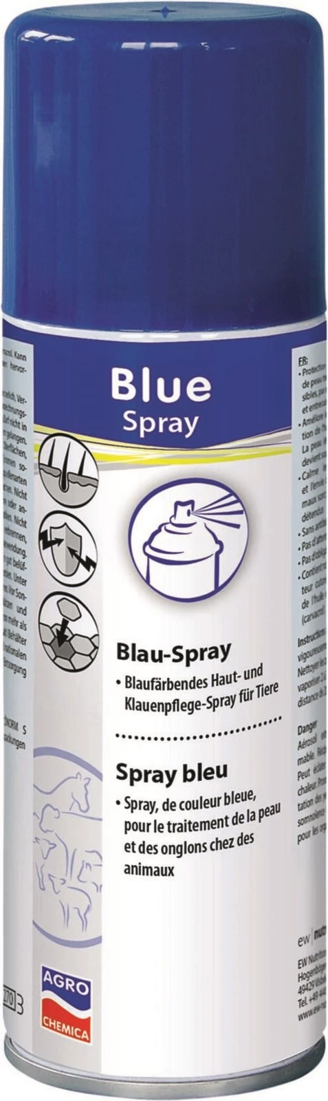 Hautpflege Blauspray 200 ml