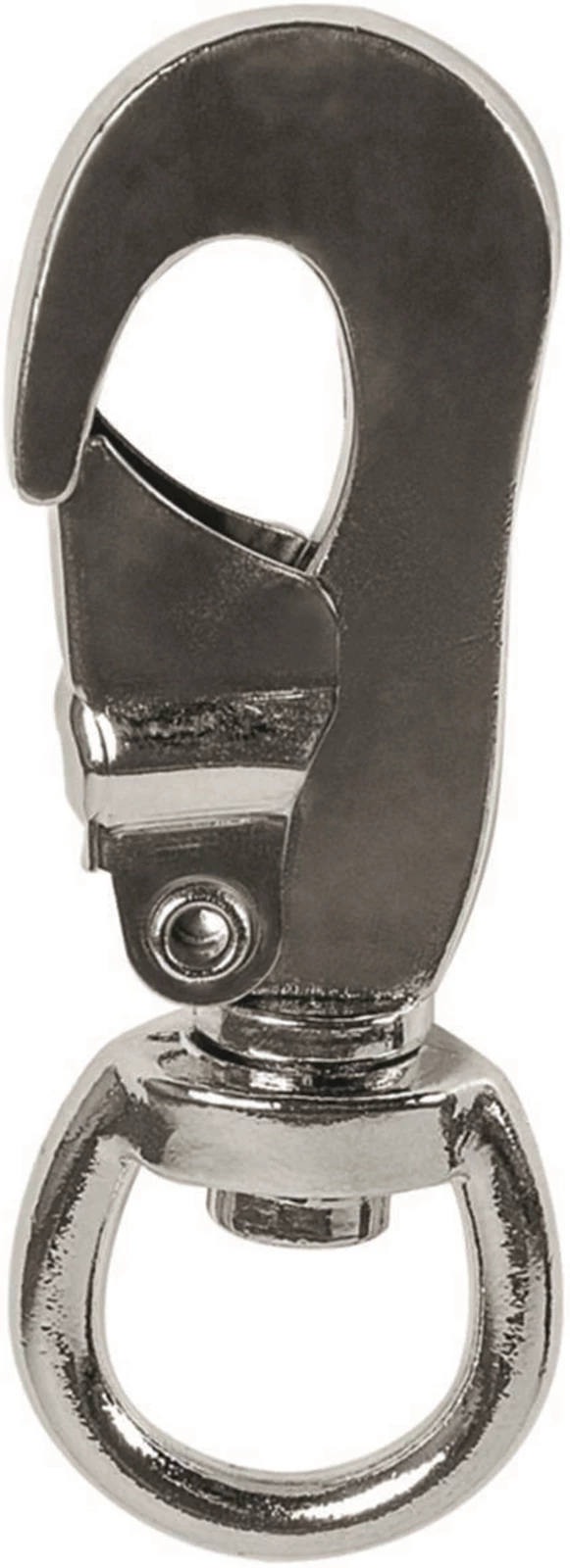 Karabinerhaken vernickelt 85mm
