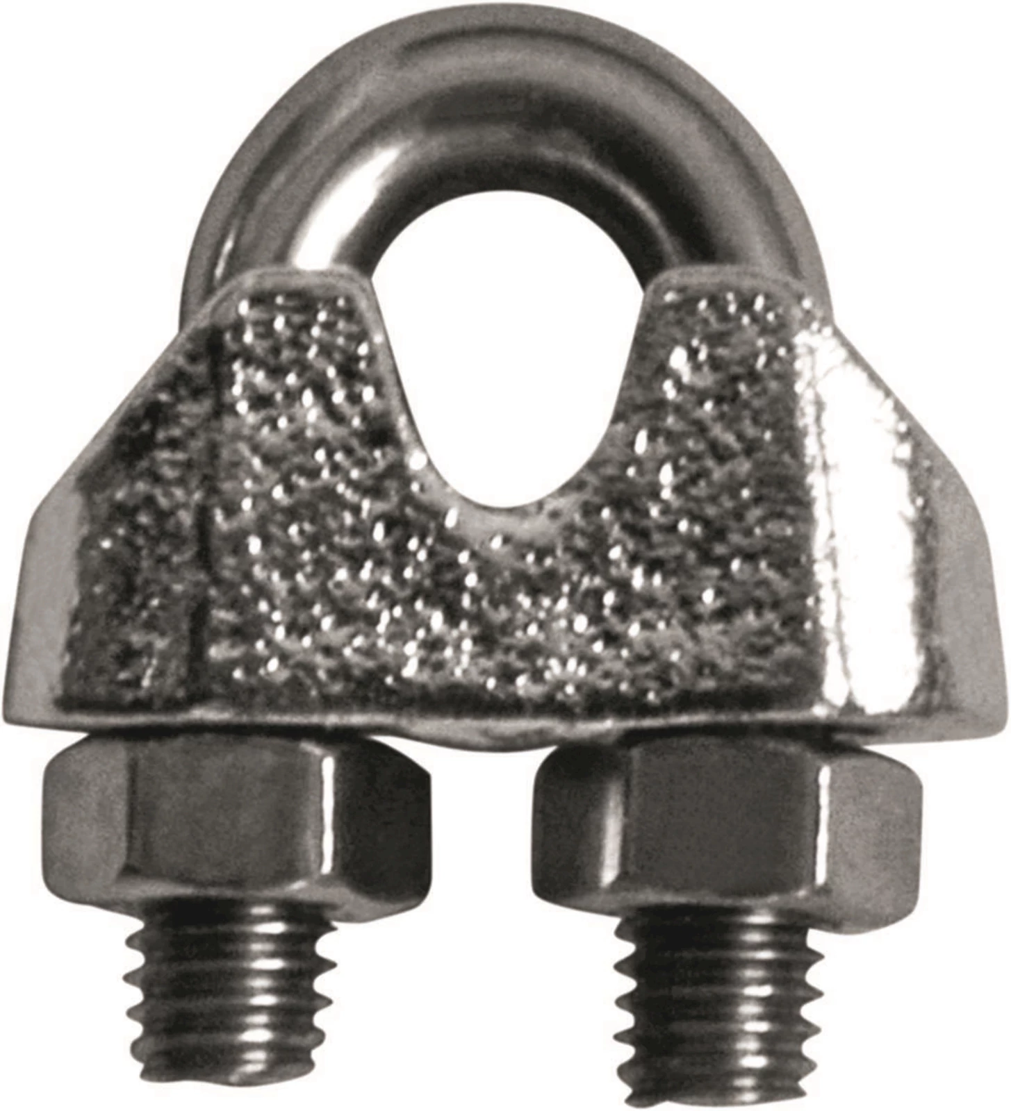 Bügelklemme verz. 8mm-Seil