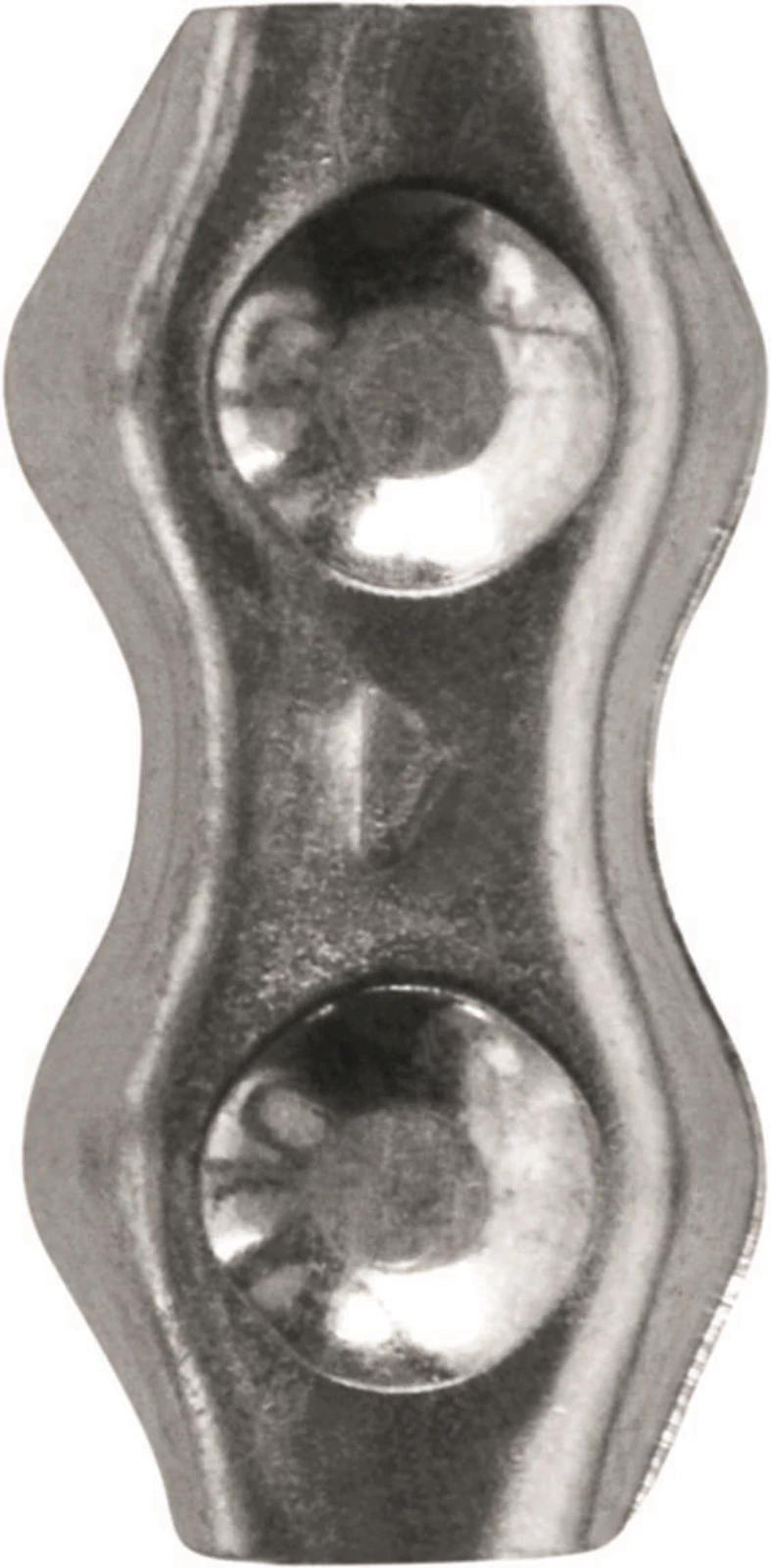 Duplexklemme verz. 3mm-Seil