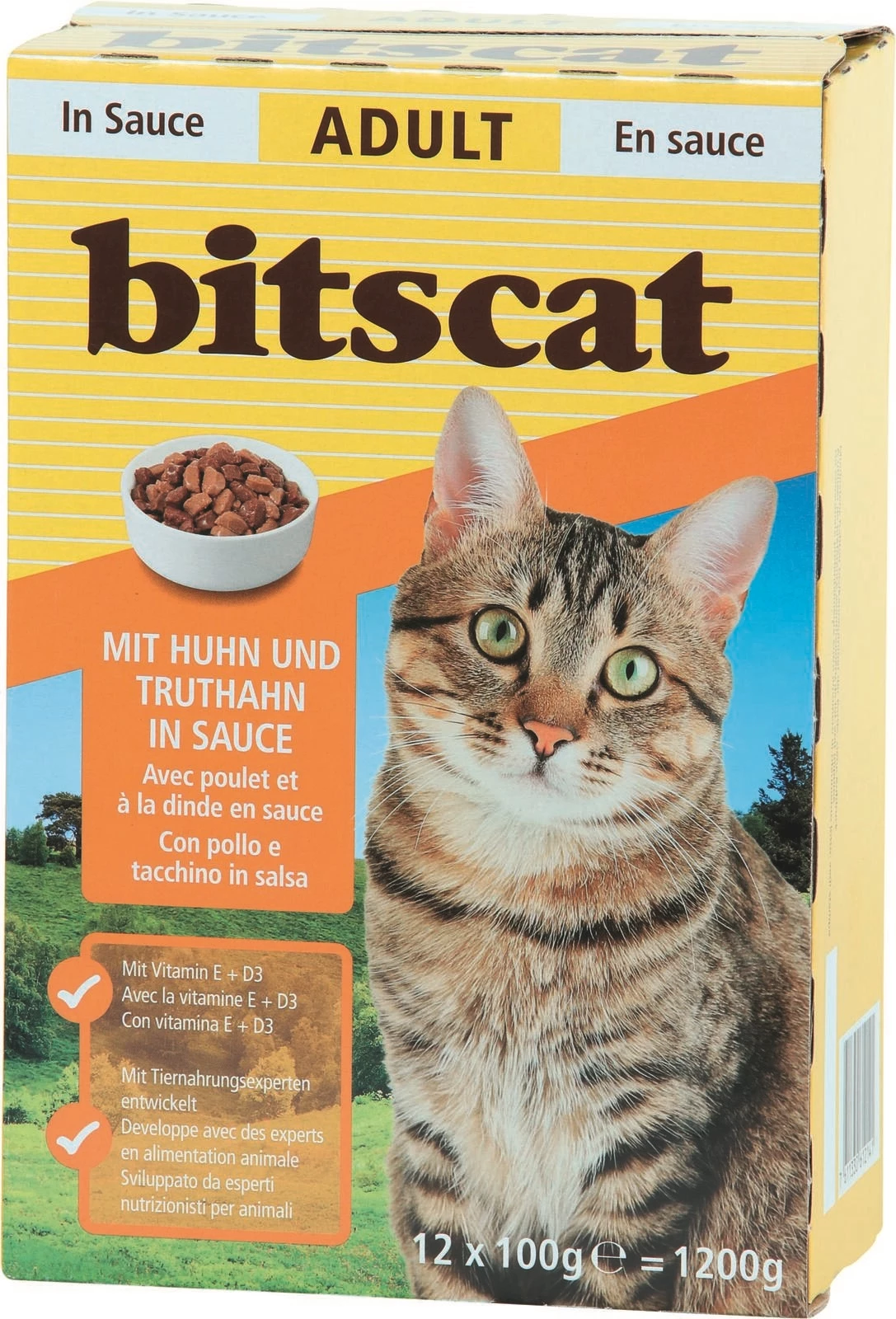 Katzenfutter Huhn/Truthahn 12×100g