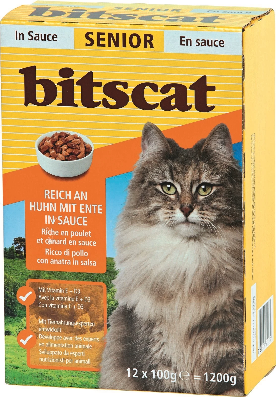 Katzenfutter Senior 12 × 100 g