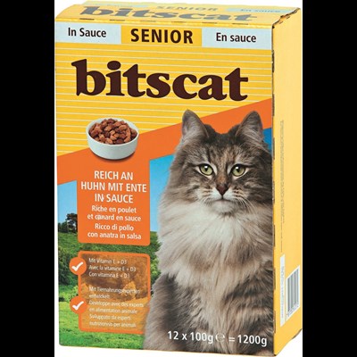 Aliment pour chats Senior 12×100g