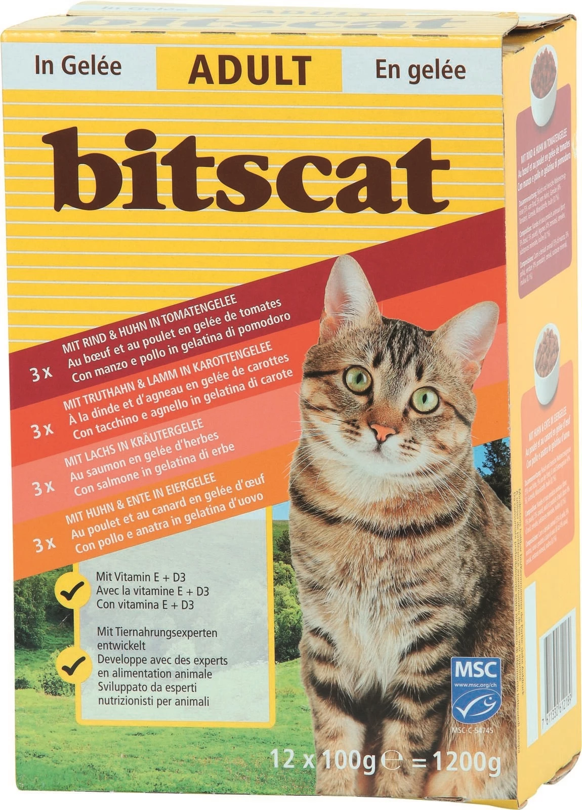 Katzenfutter Gourmet Gelée 12×100g