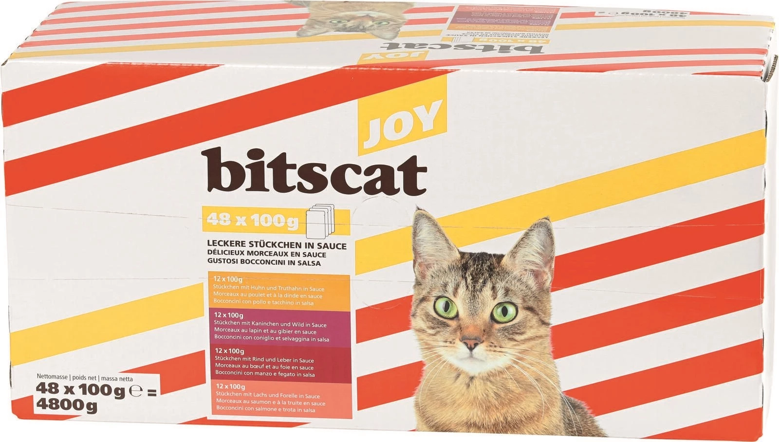 Katzenfutter nass Multibox 48×100g