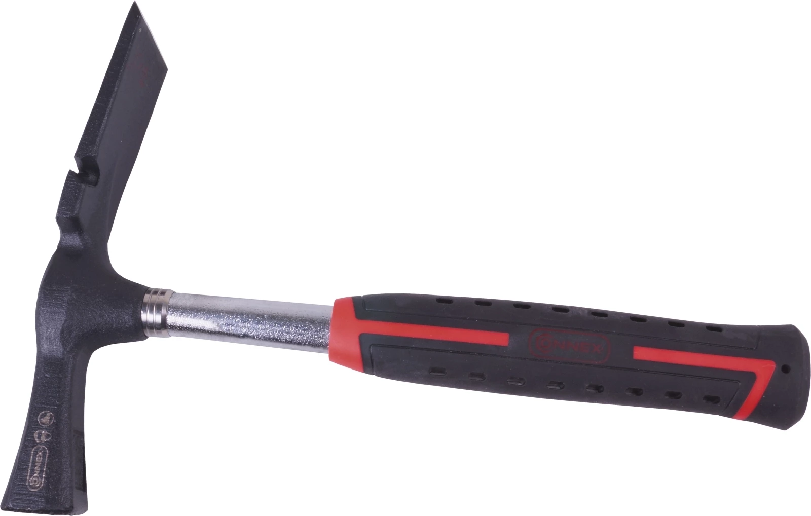 Maurerhammer mit Stahlrohrstange