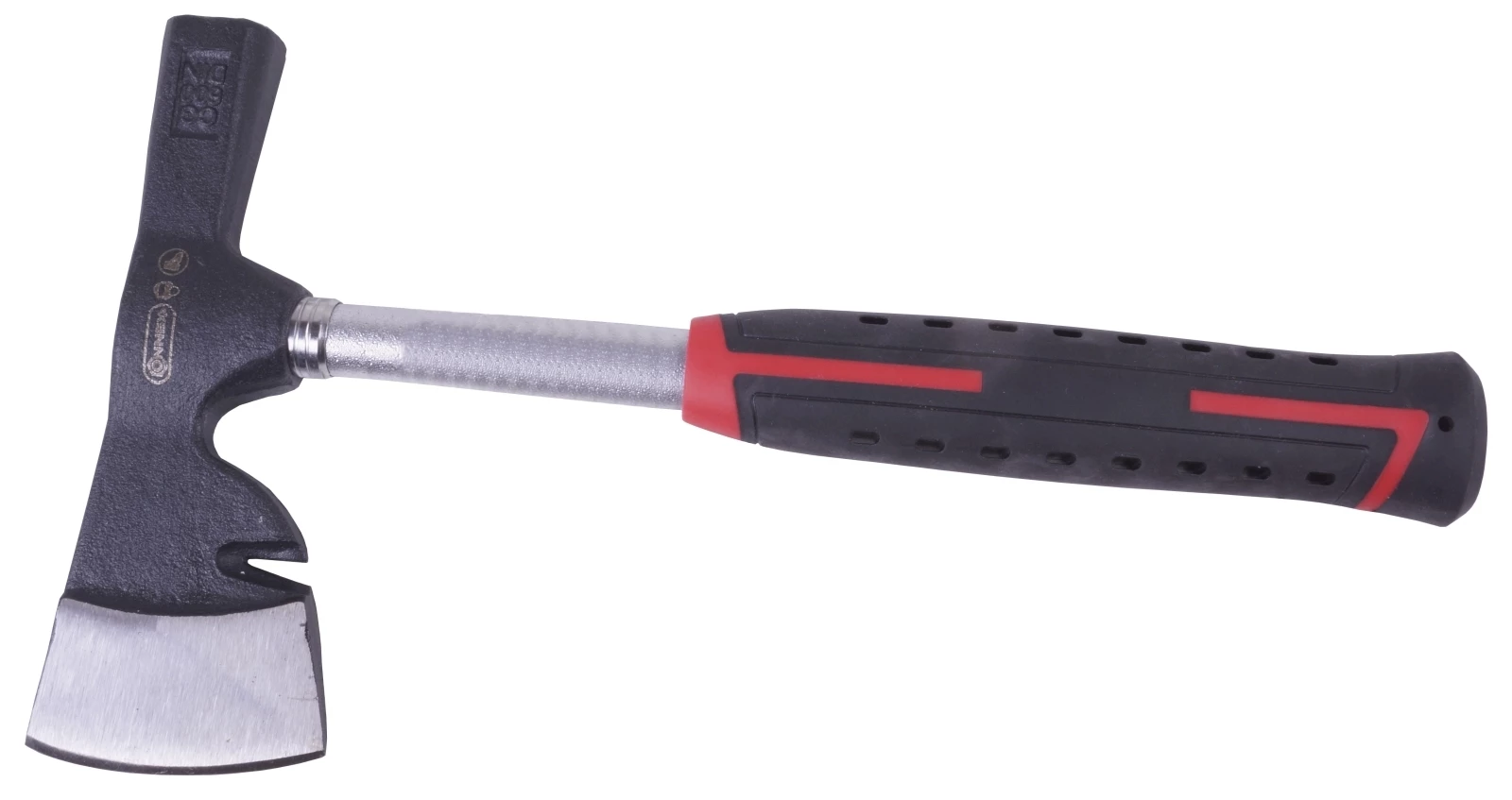 Gipserbeil mit Stahlrohrstiel