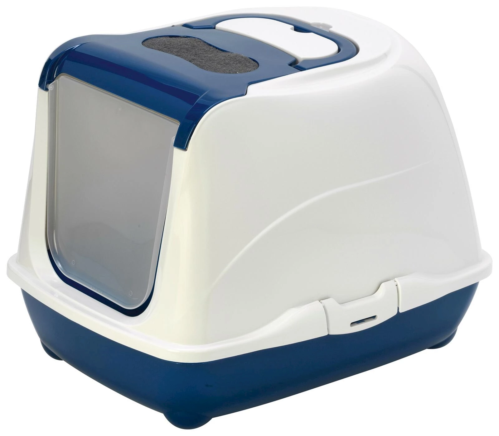 Katzentoilette blau 39 × 50 × 37 cm