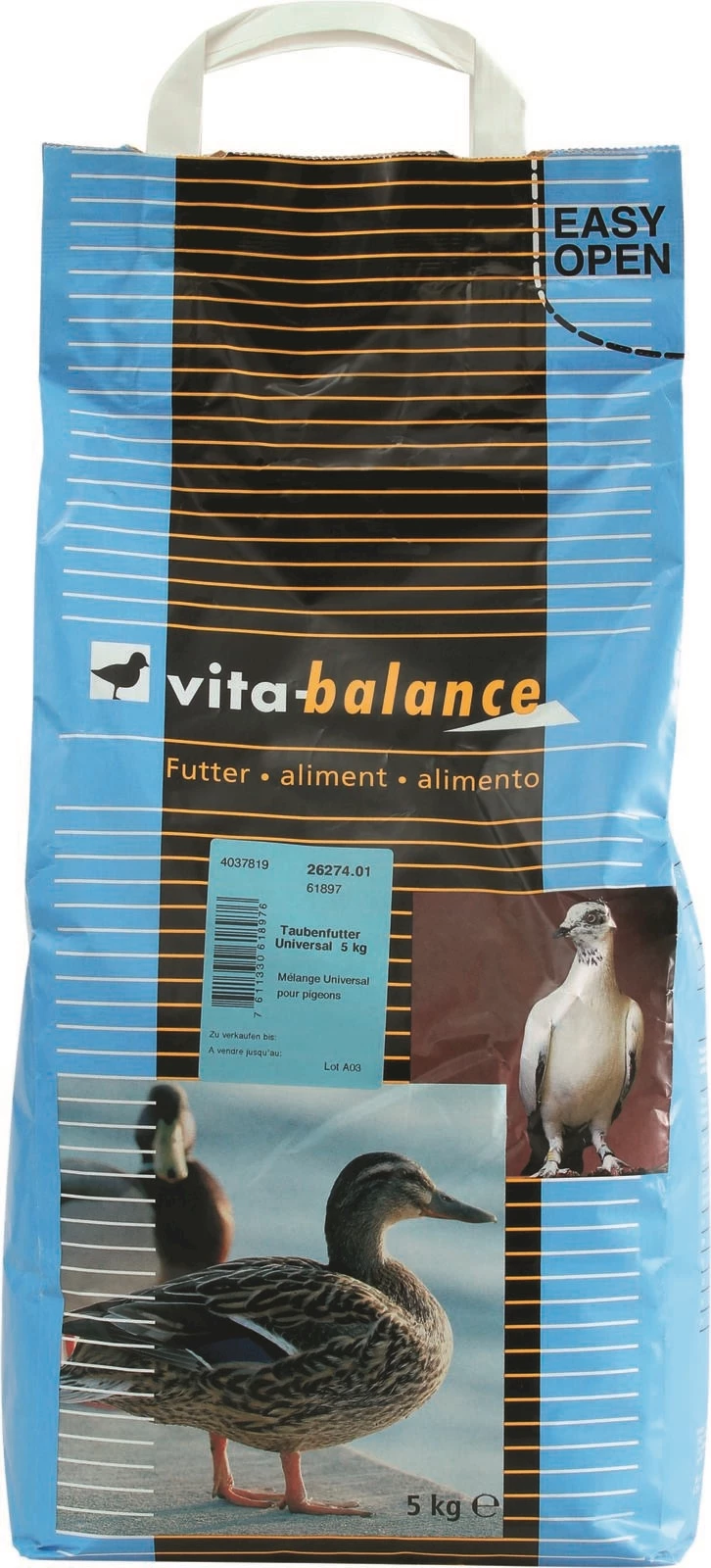 Mélange Universel Pour Pigeons KLASEBO - 25 Kg, Nourriture Naturelle Sans Additifs Pour Pigeons Et Oiseaux Sauvages