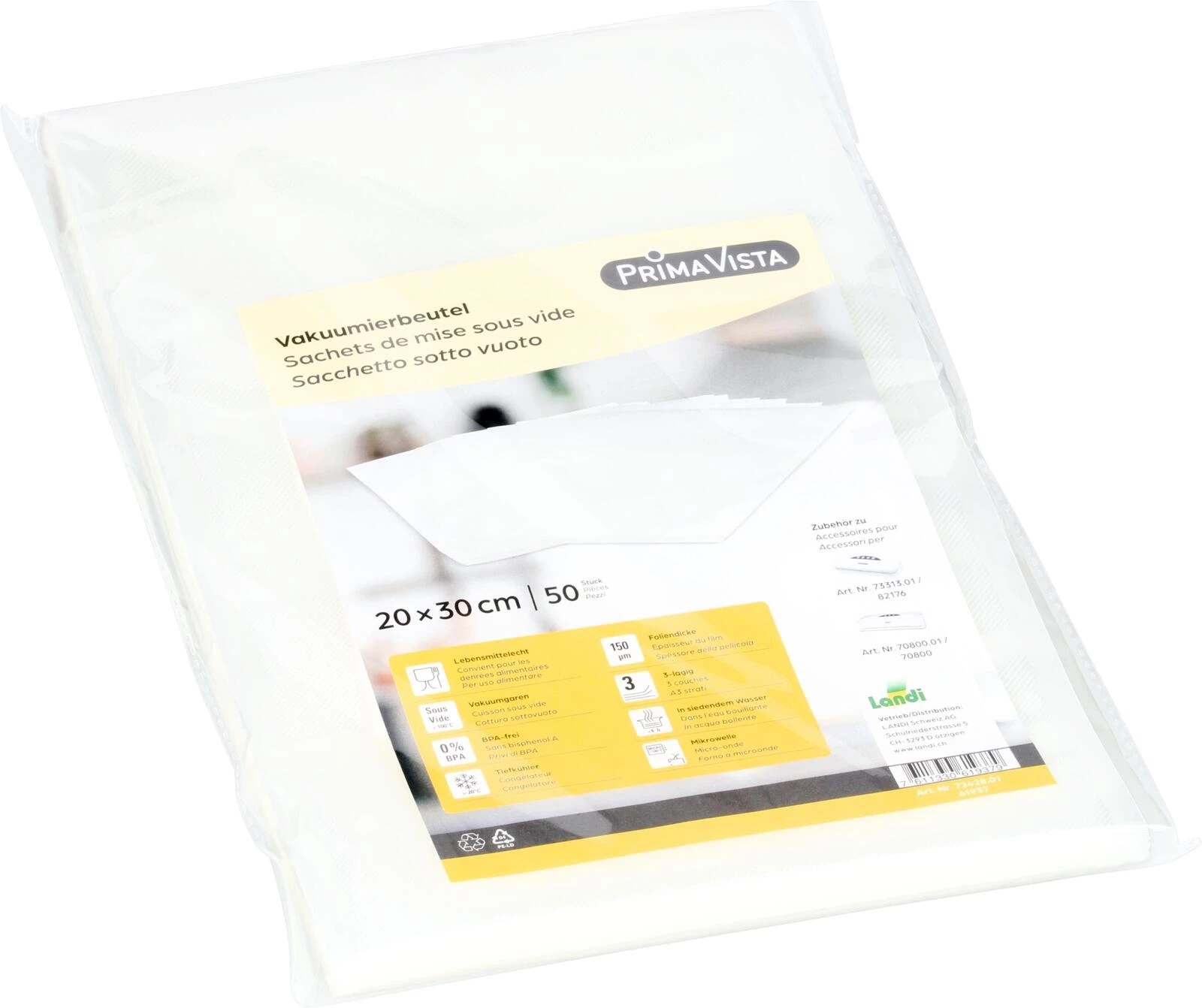 Sac vacuum 20×30cm 50pièces