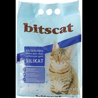 Litière chats silicate bitscat 8 l