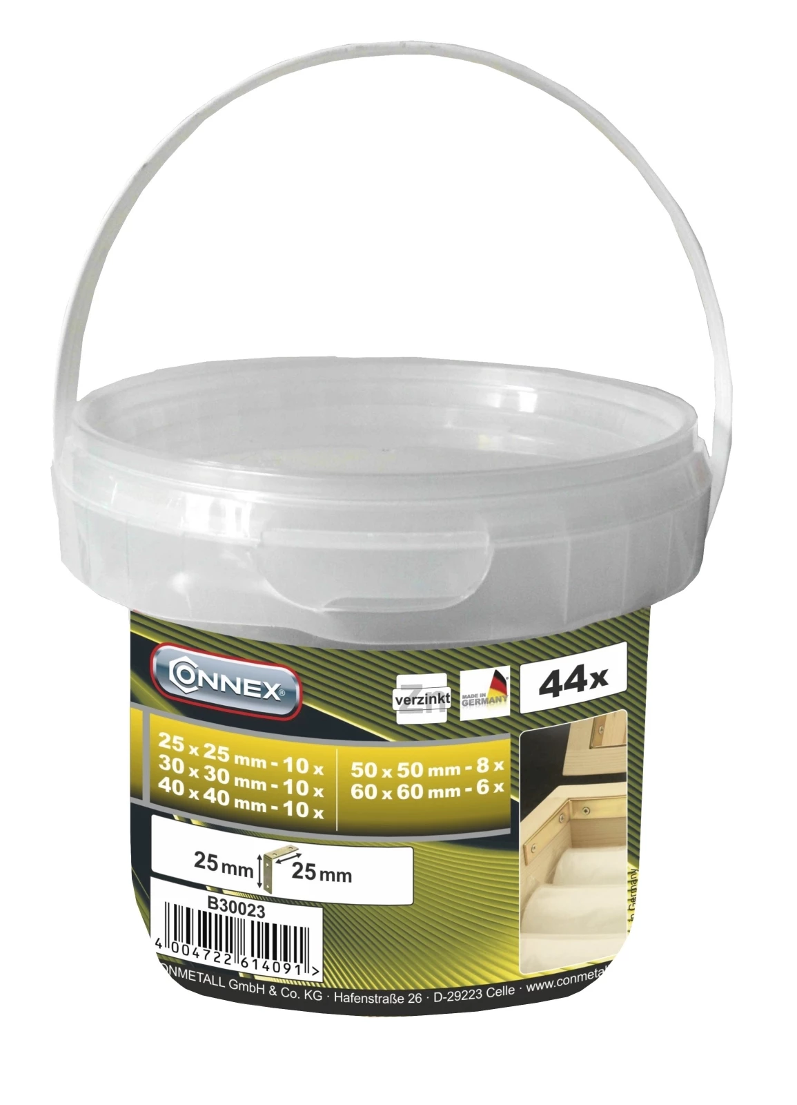 Set équerre d'assemblage 44 pcs