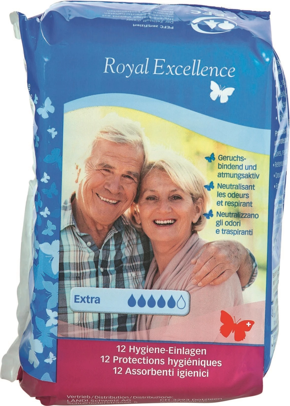 Inkontinenz Einlage Extra 12 Stück