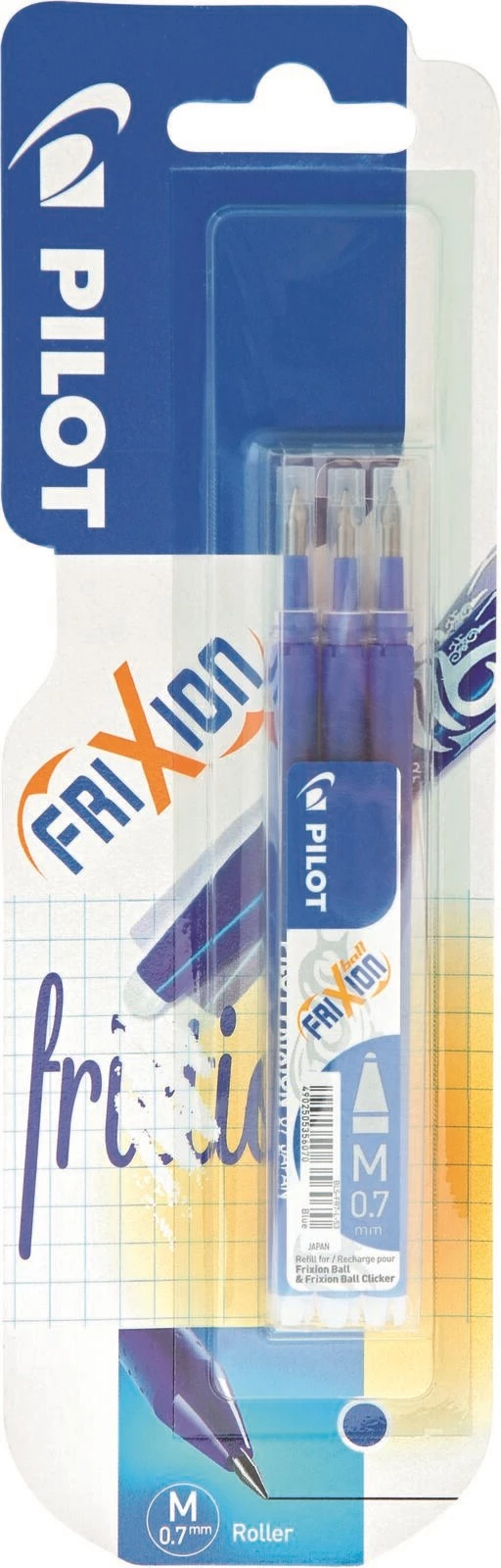14 Stk. Ersatzminen 0,7 Mm Blau – Kompatibel Mit Pilot Frixion & Andere Radierbare Stifte