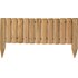 Holzbordüre 90 × 50 (30)cm