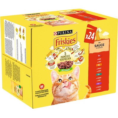 Aliment pour chats Friskies 24×85 g