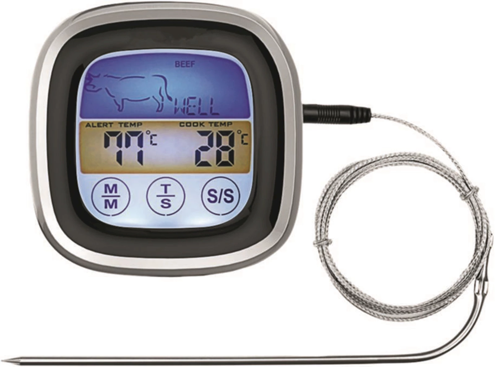 kerntemperatur messgerät weber