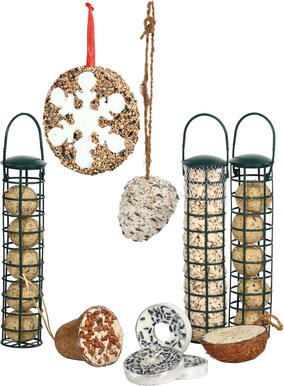 Vogelfutter Mix-Paket 8-teilig