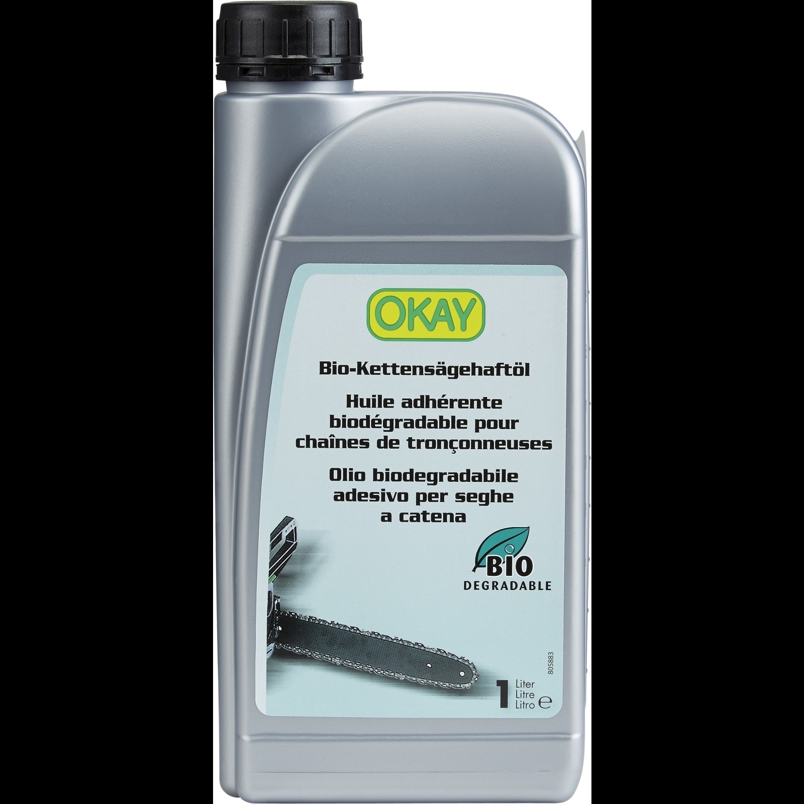 AL-KO Bio-Kettenöl für Kettensägen, 1 Liter