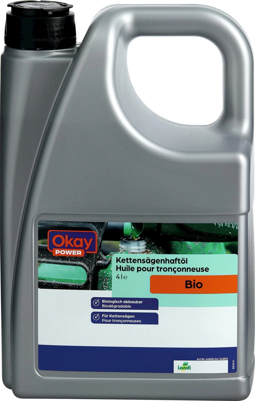 Huile p.ch.tronc. Bio Okay 4 l