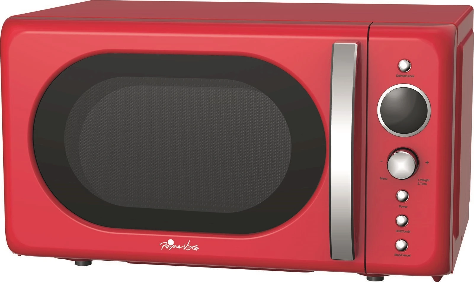 Four Micro Onde Retro Rouge | micro ondes rouge – STHM
