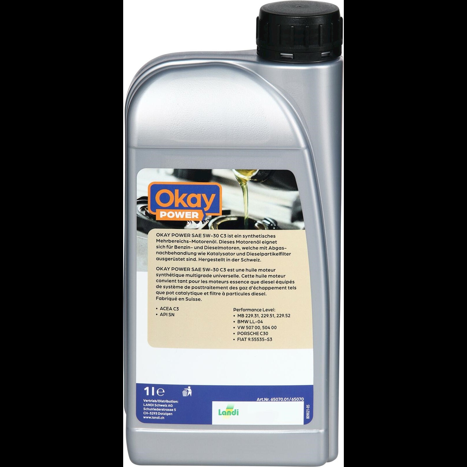 Motorsägenmischöl 2-Takt Okay 1 l kaufen - Motorenöle - LANDI