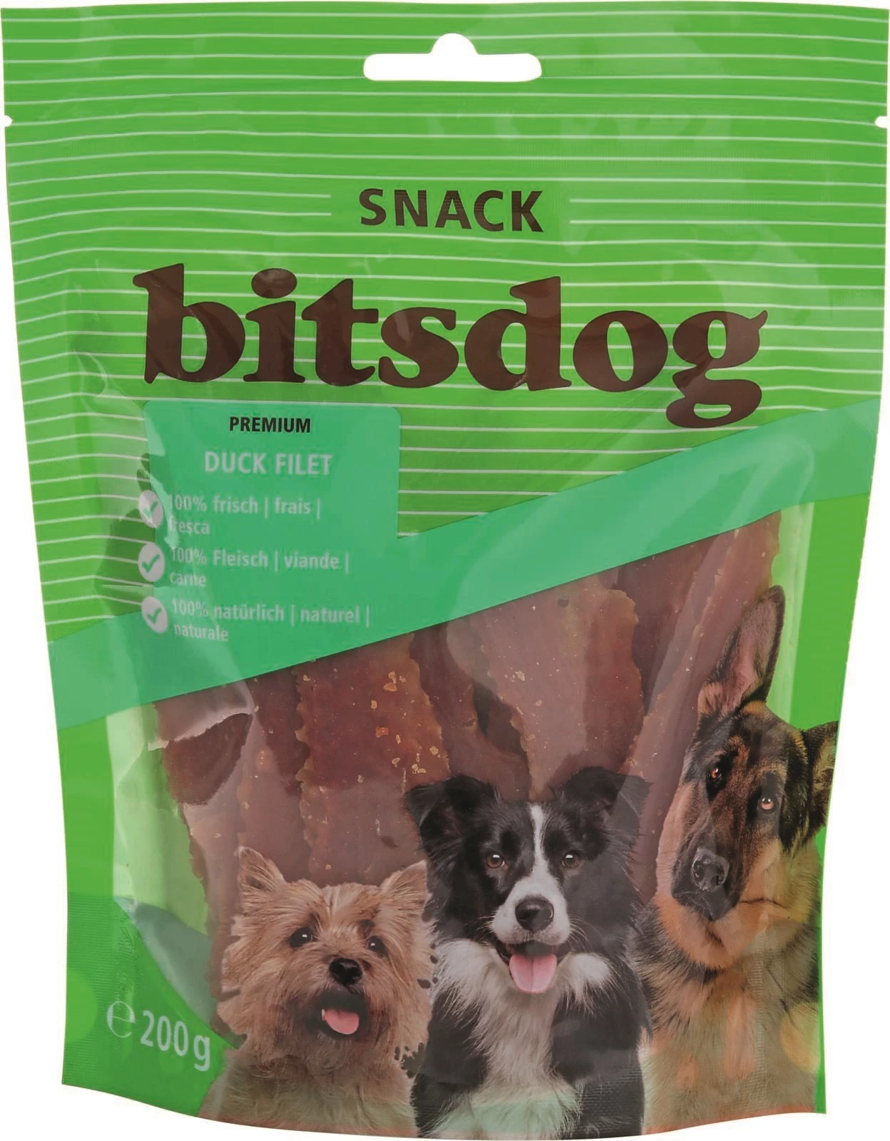 Entenfilet für Hunde bitsdog 200 g