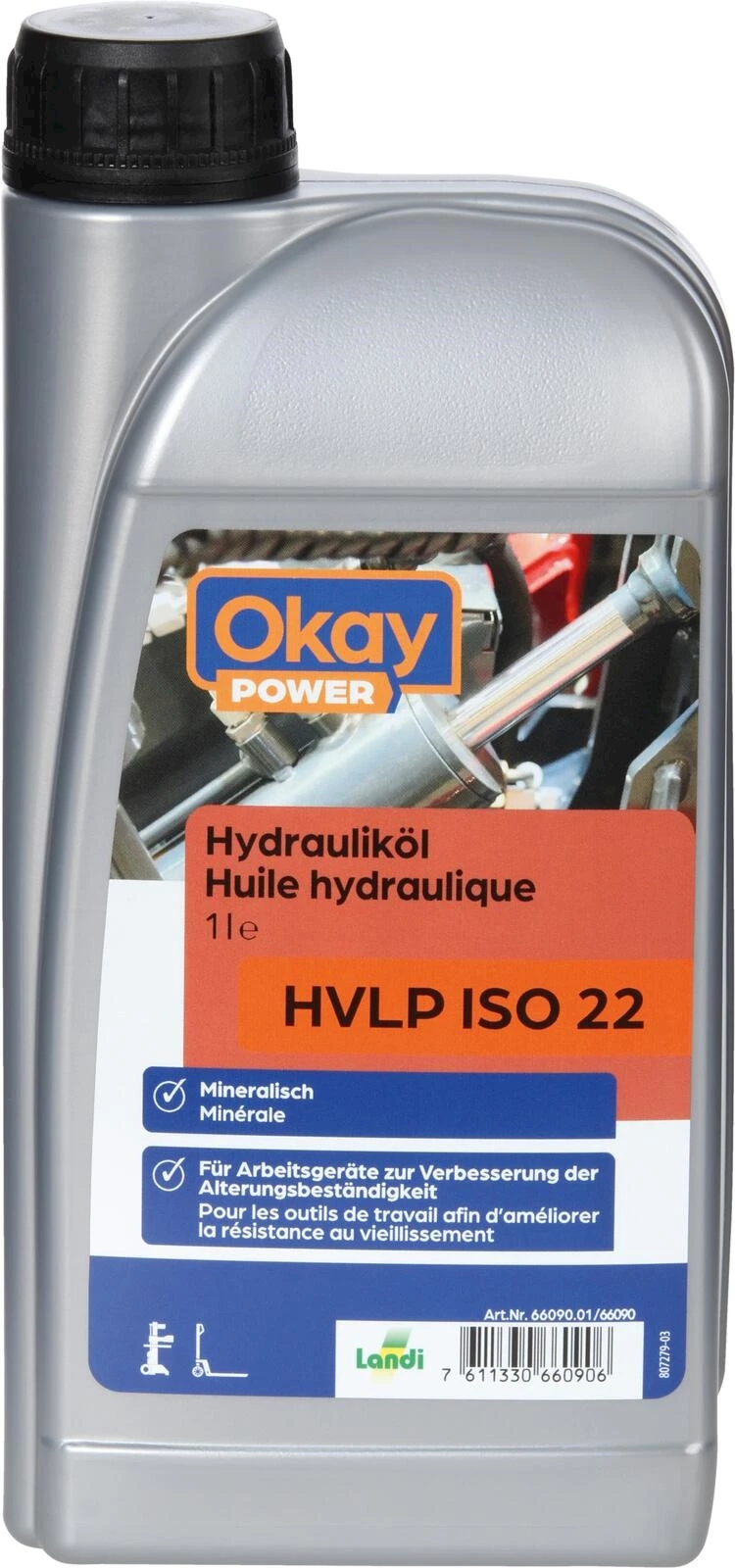 Hydrauliköl HVLP22 Okay 1 l