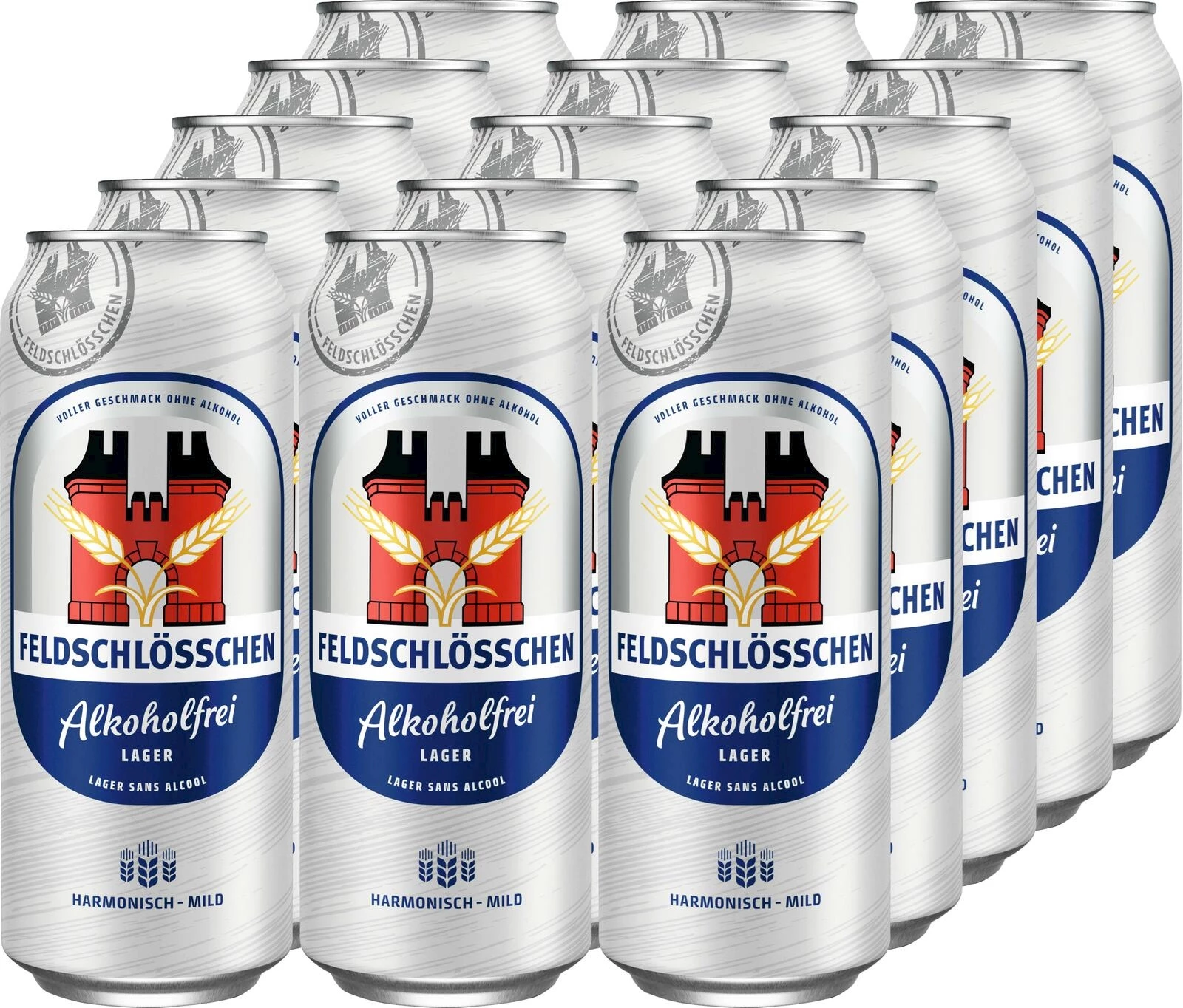 Bier Feld. o.A. Dose 15 × 50 cl