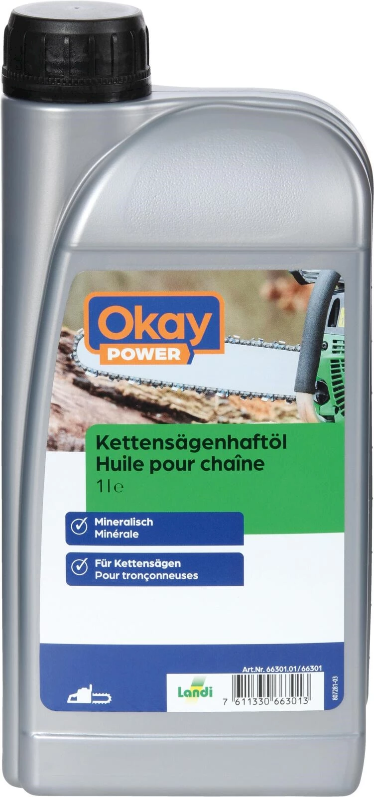 Kettensägenhaftöl Okay 1 l