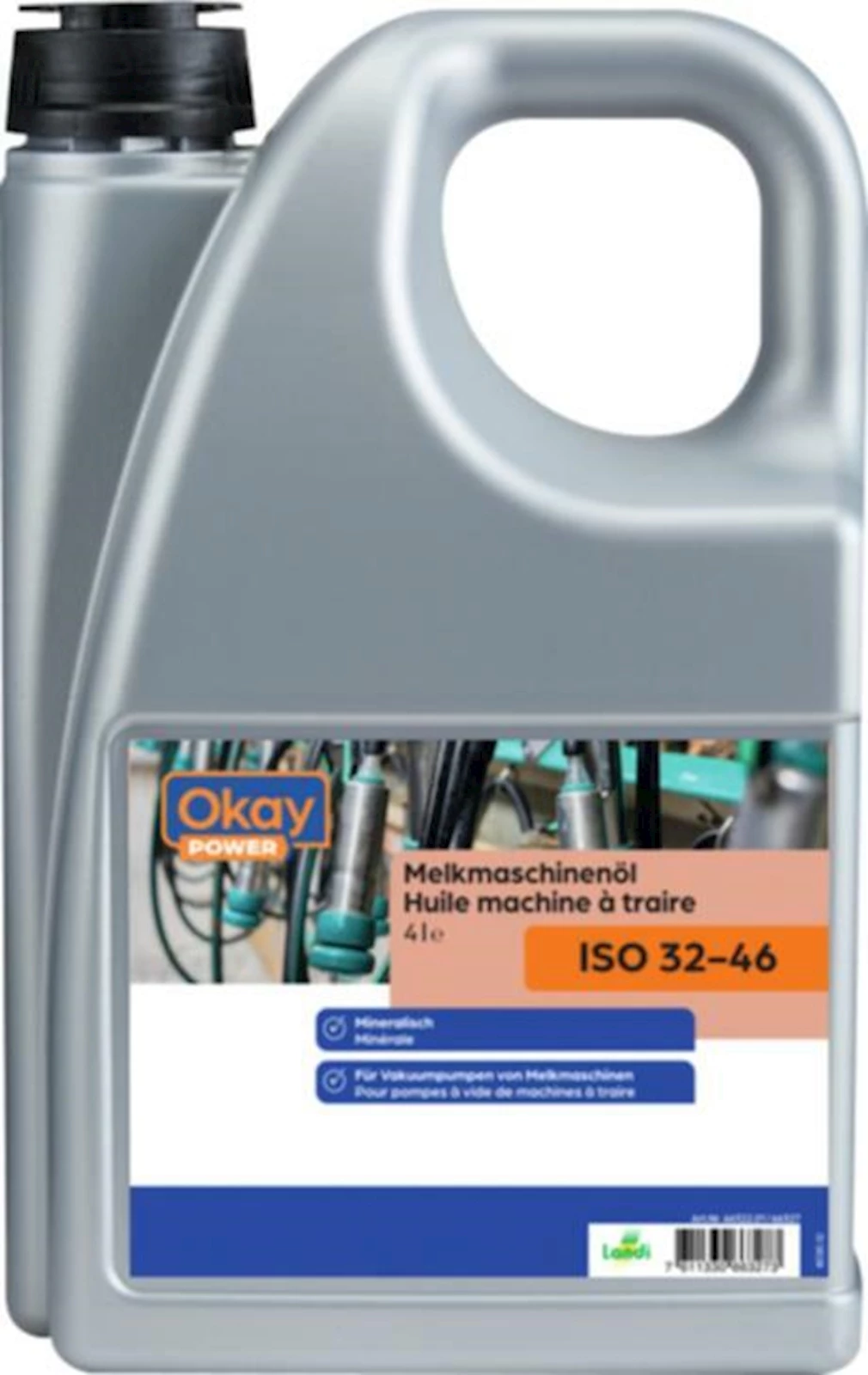 Melkmaschinenöl Okay Power 4 l